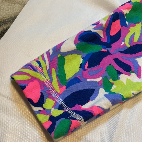 Lilly Pulitzer 3/4 sleeve bright colored blouse size S - Picture 6 of 6